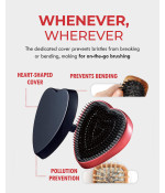 Refa Heart Brush Red